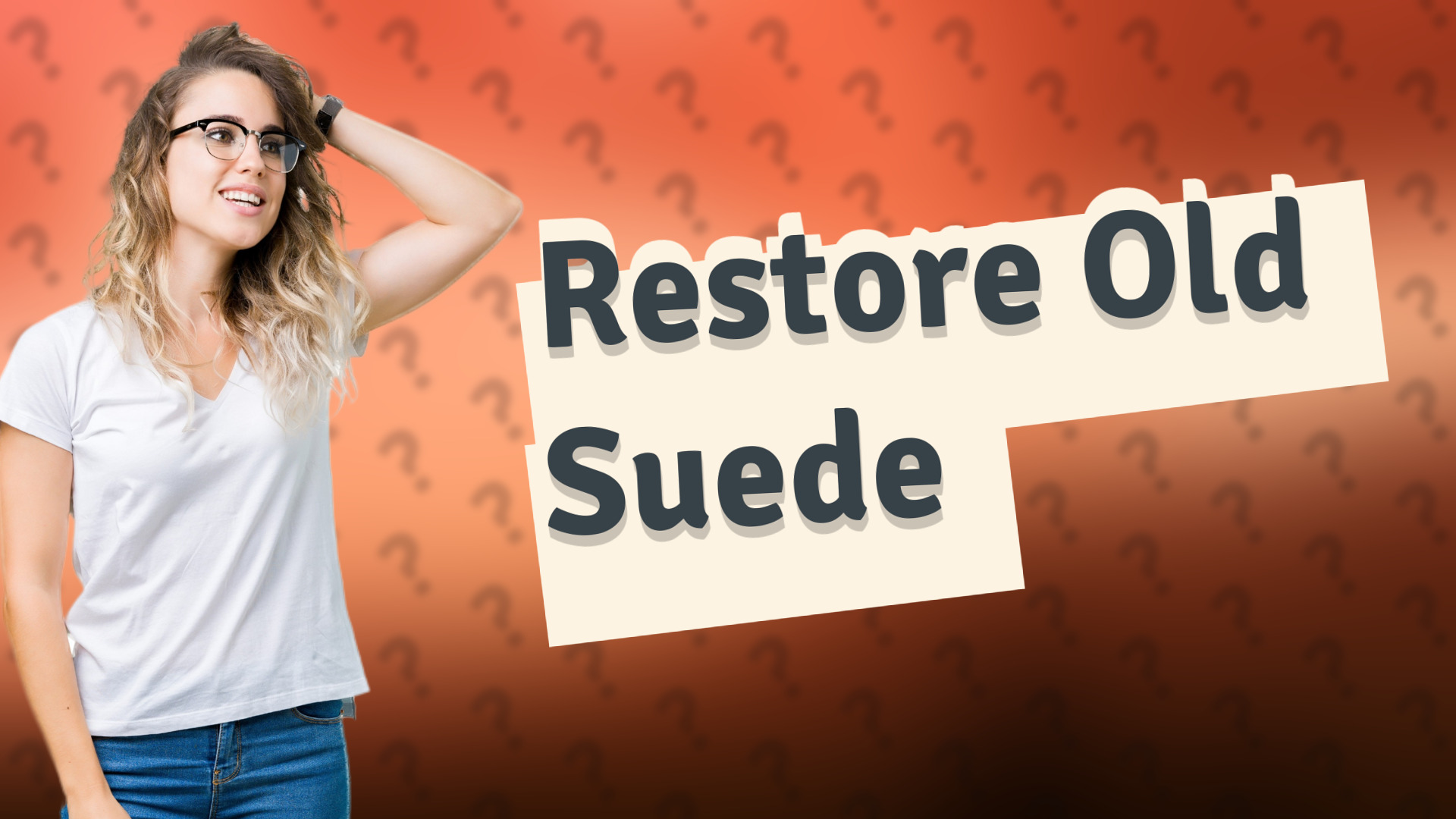 Restore Old Suede
