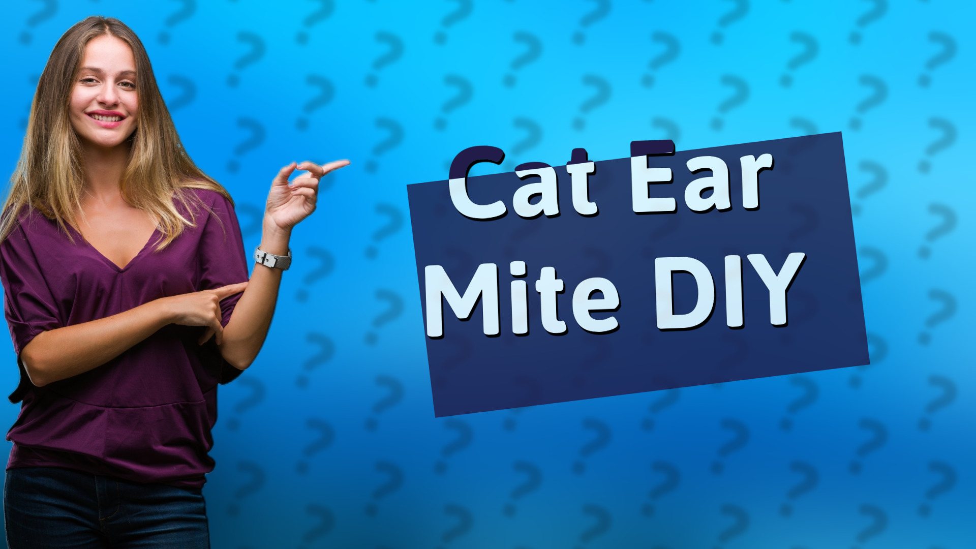 Cat Ear Mite DIY