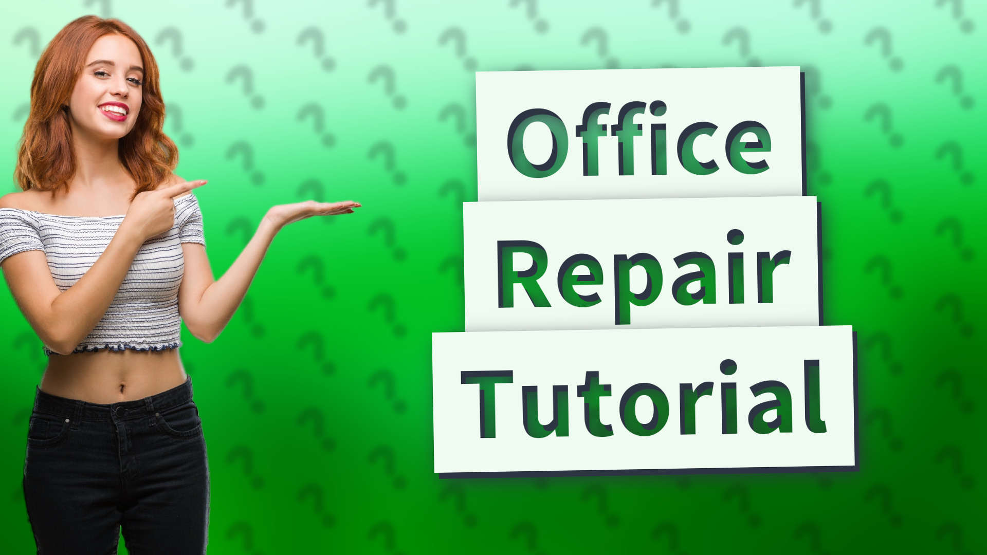 Office Repair Tutorial