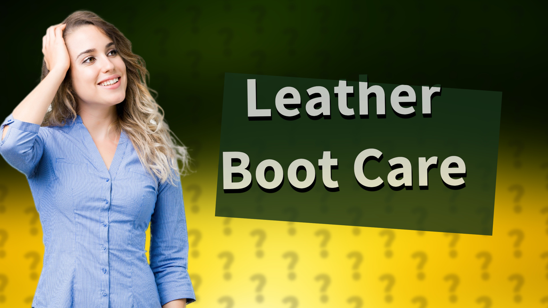 Leather Boot Care