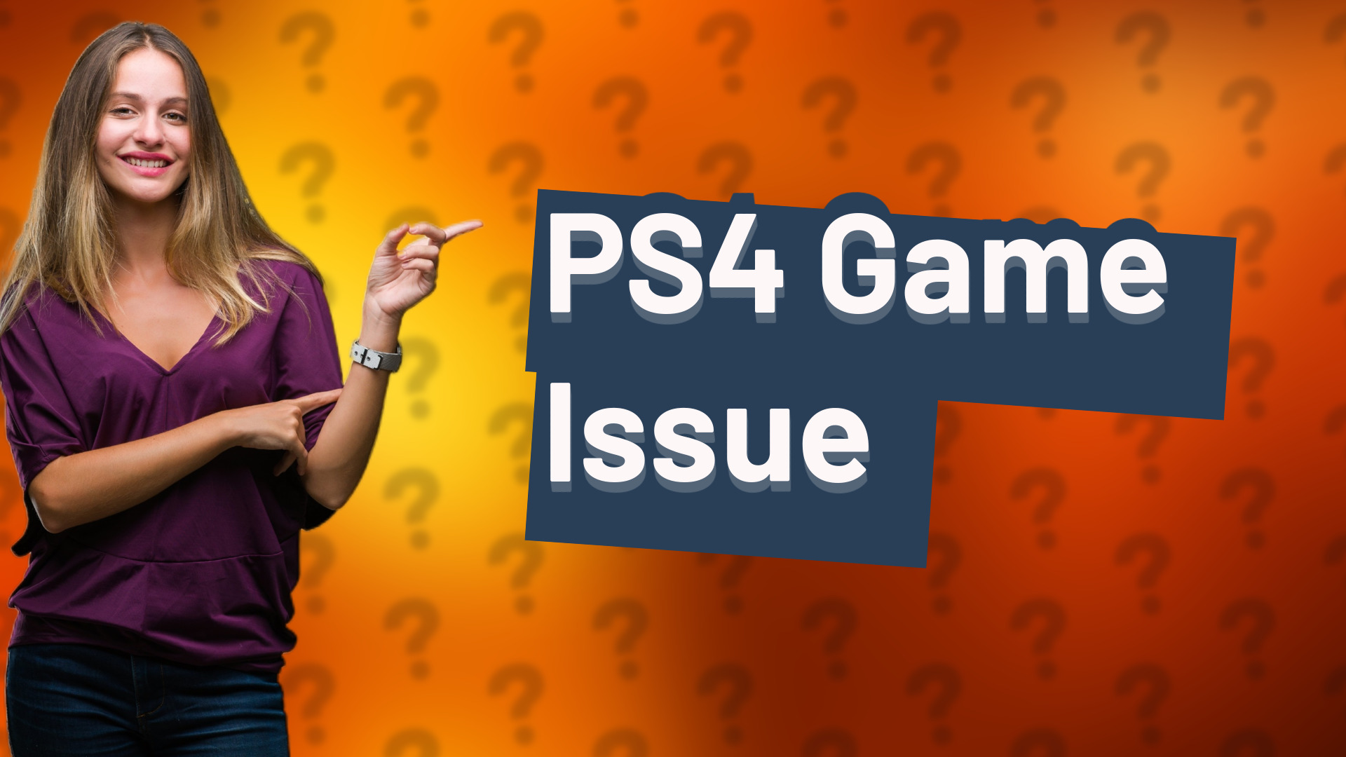 PS4 Game Issue