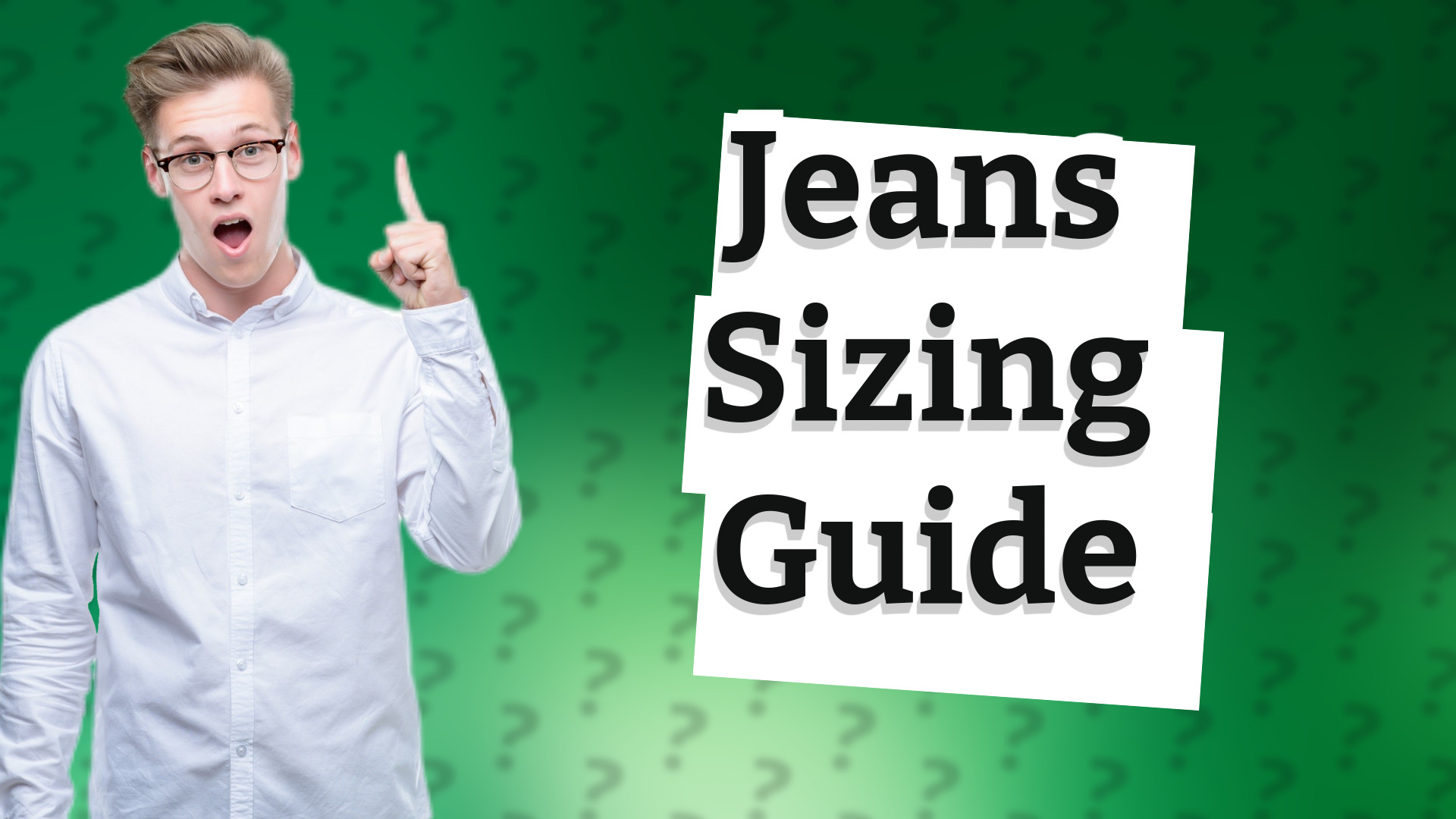 Jeans Sizing Guide