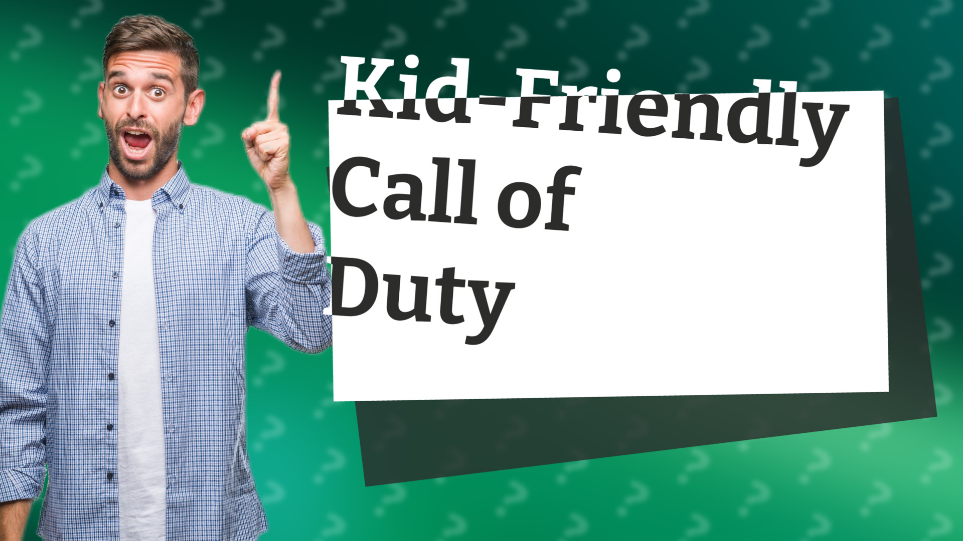 Kid-Friendly Call of Duty