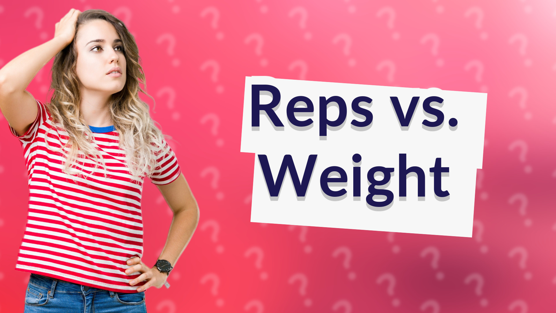 Reps vs. Weight
