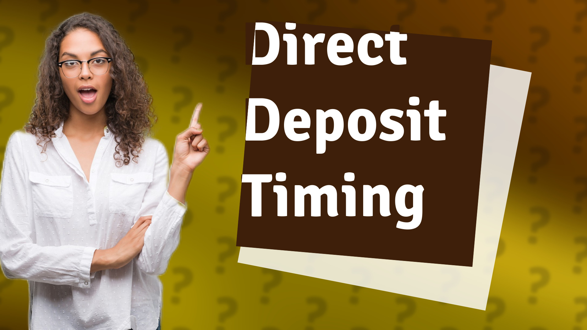 Direct Deposit Timing