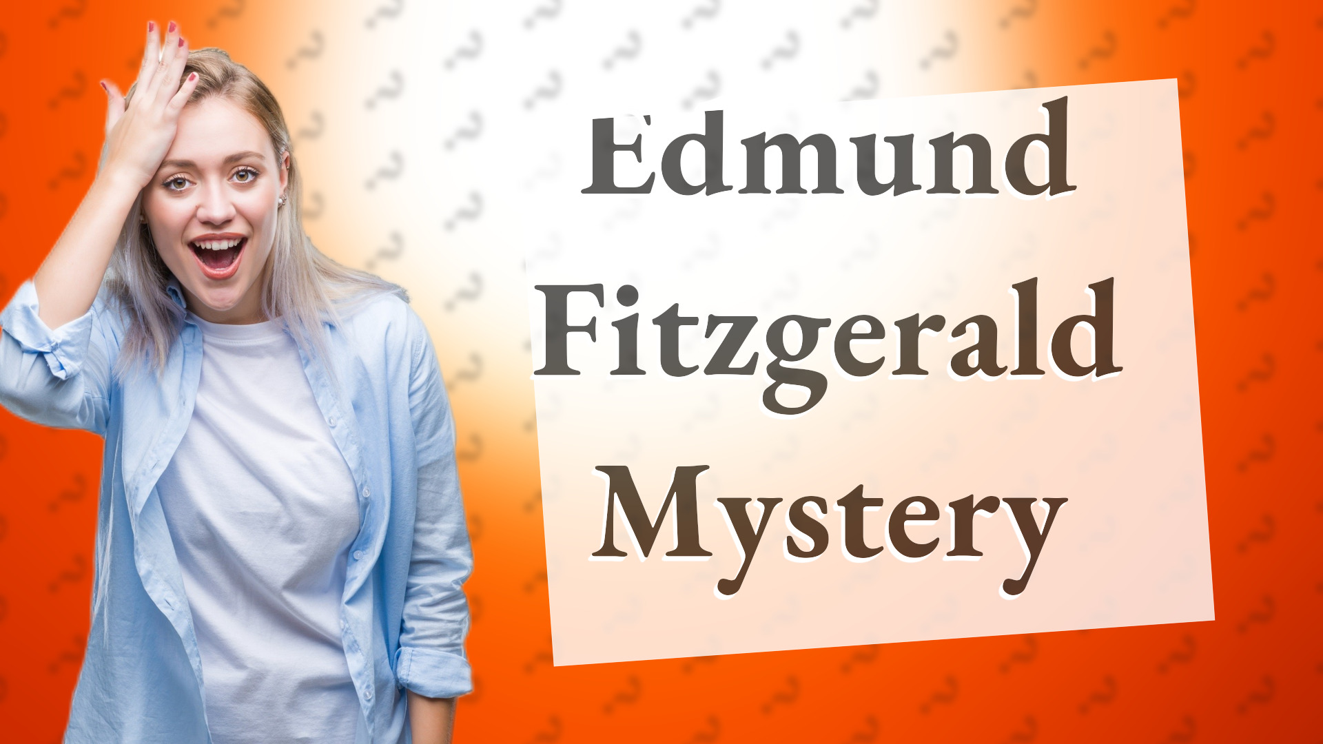Edmund Fitzgerald Mystery