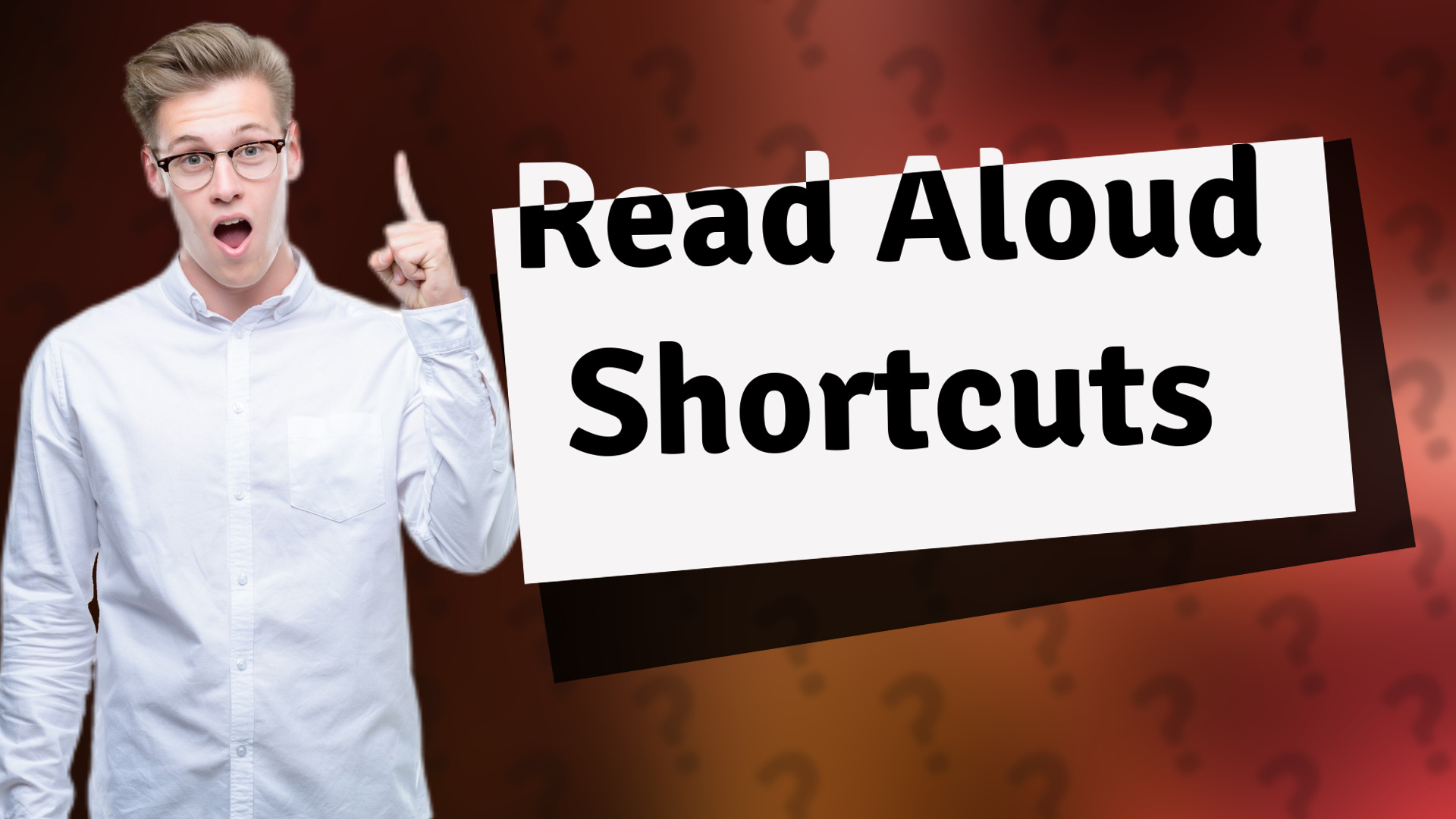 Read Aloud Shortcuts