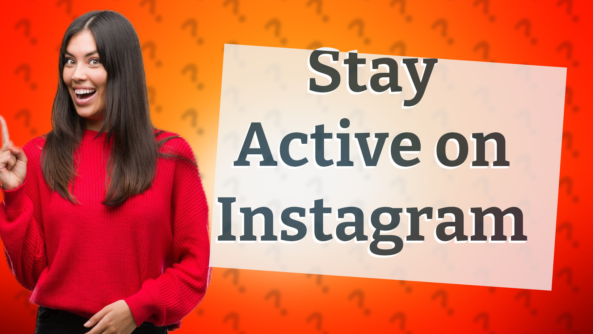 Stay Active on Instagram