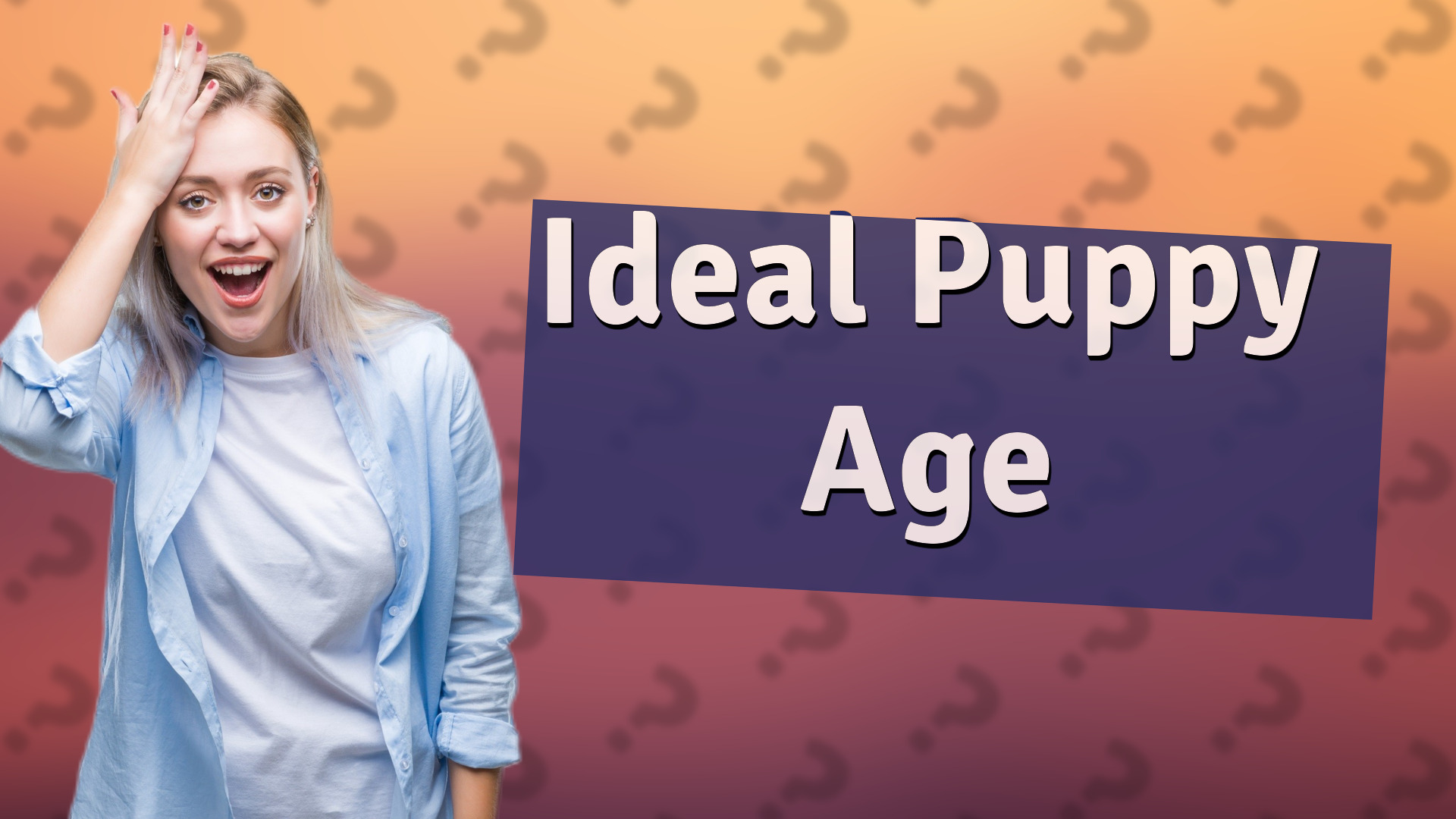 Ideal Puppy Age