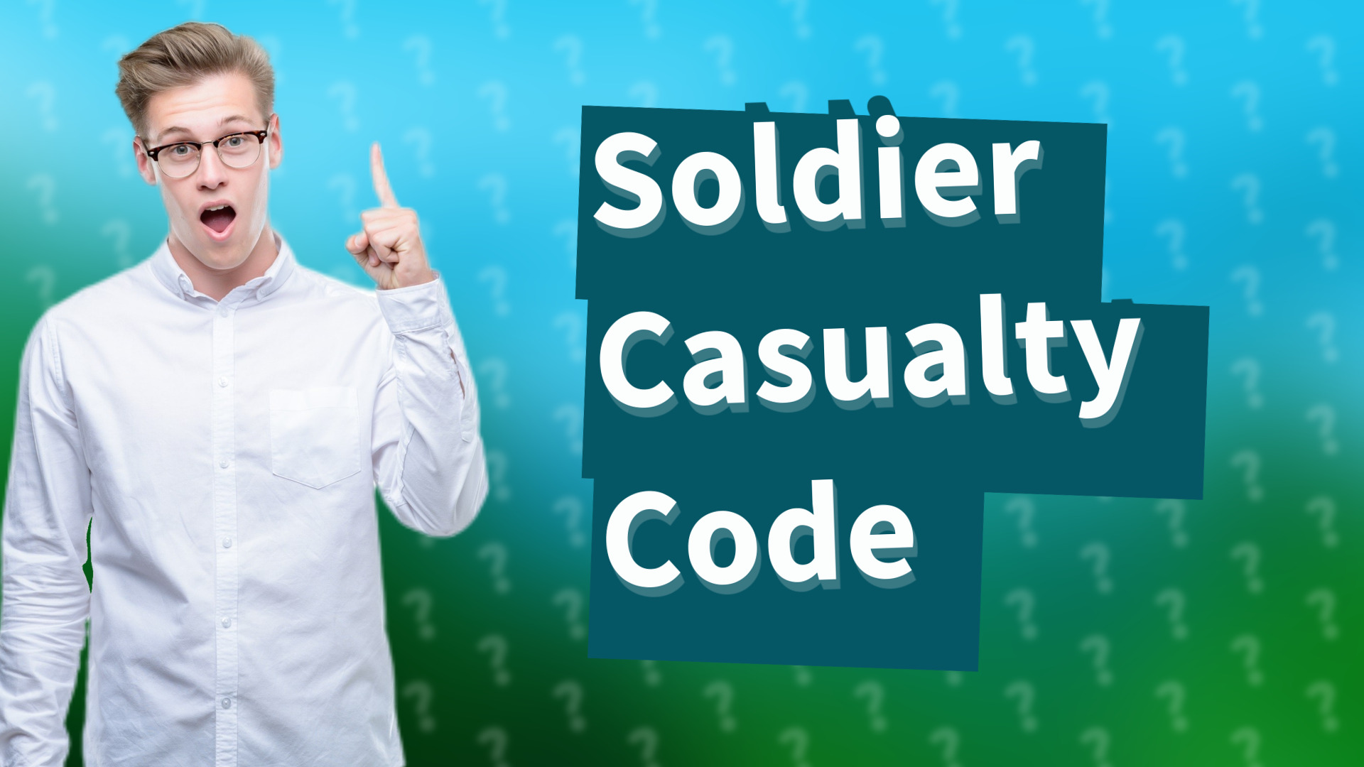 Soldier Casualty Code