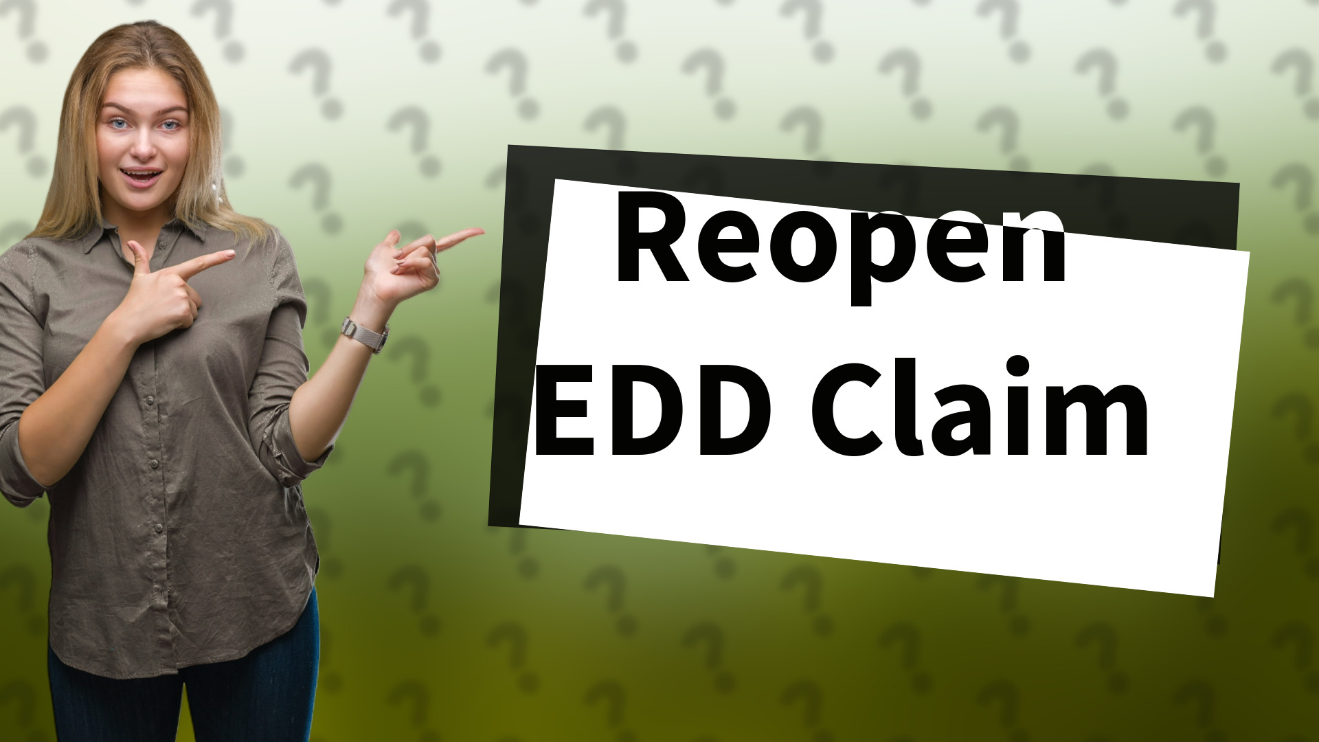 Reopen EDD Claim