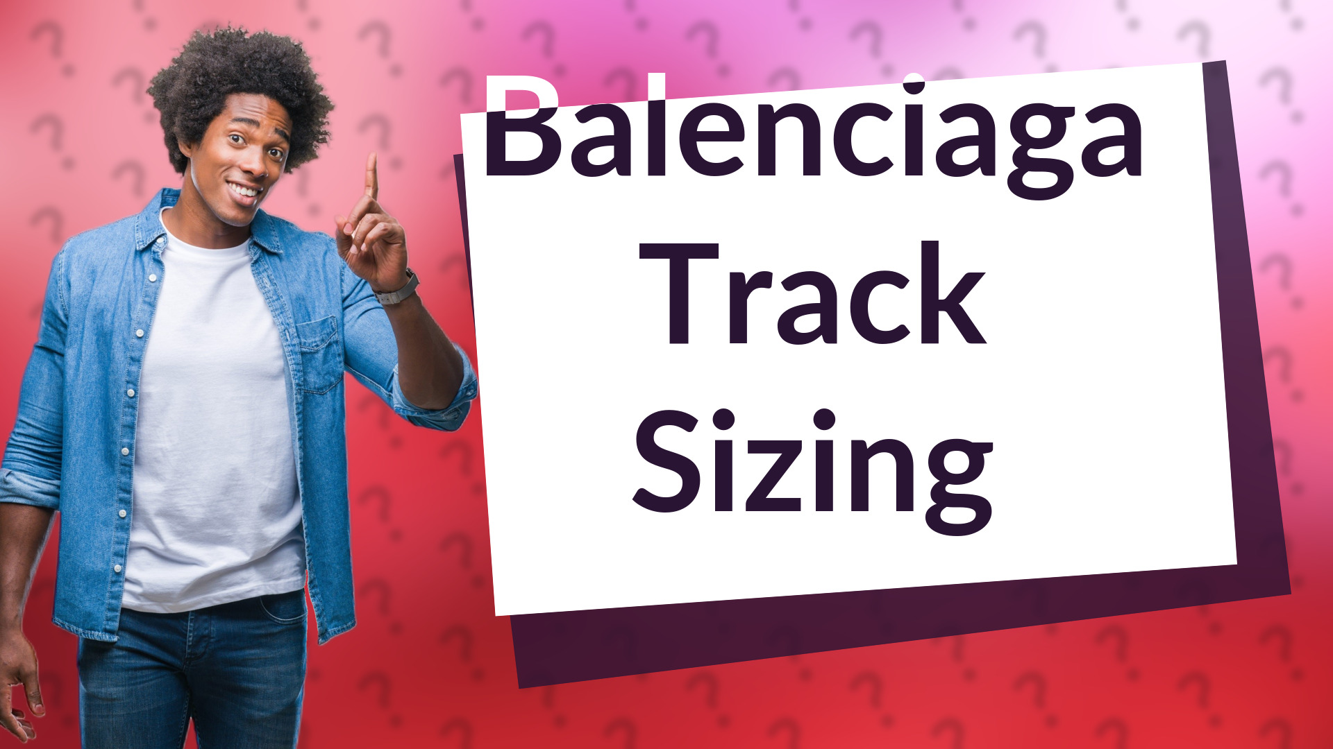 Balenciaga Track Sizing
