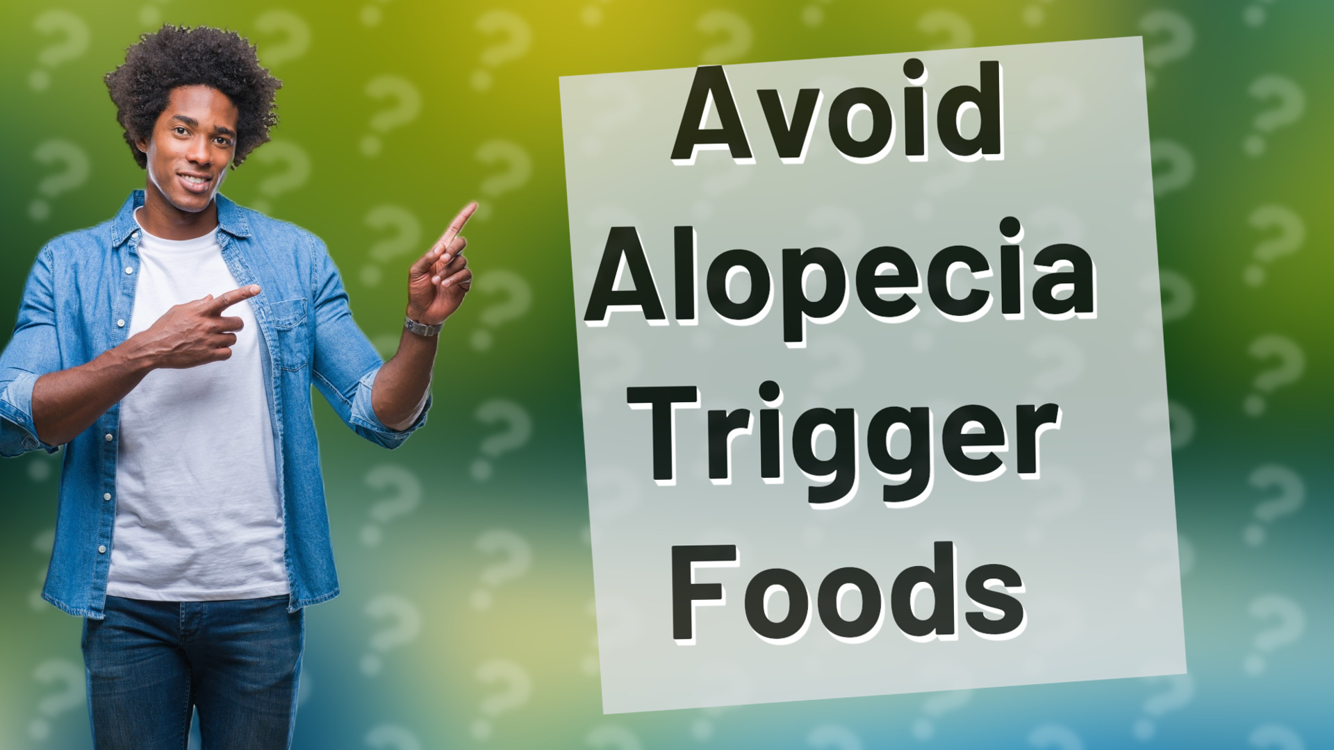 Avoid Alopecia Trigger Foods