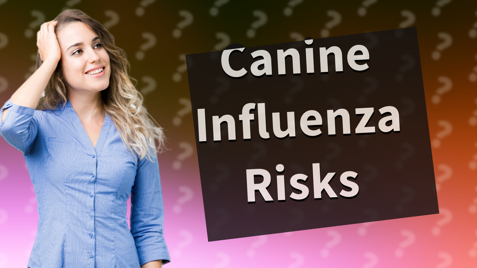 Canine Influenza Risks