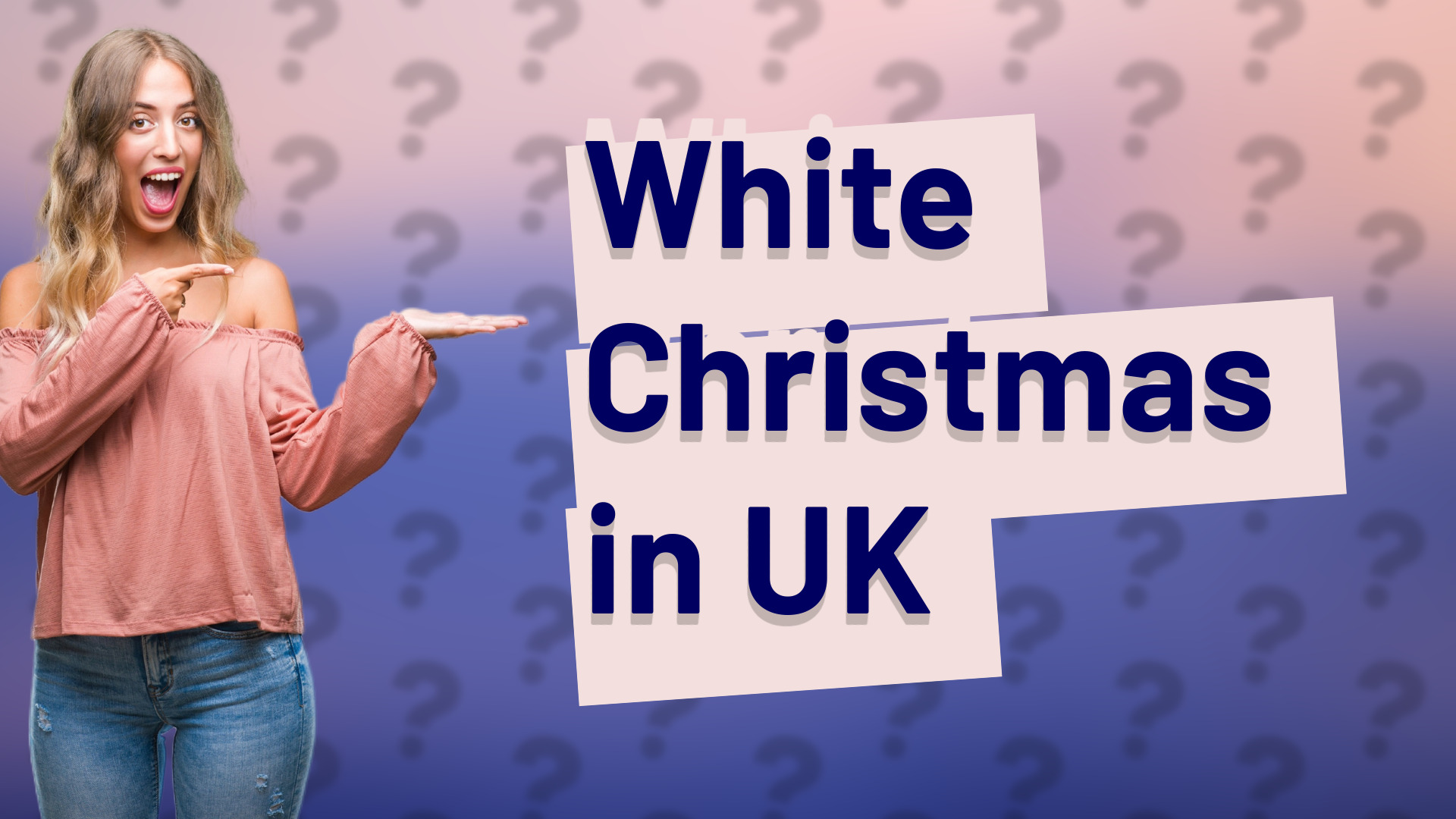 White Christmas in UK