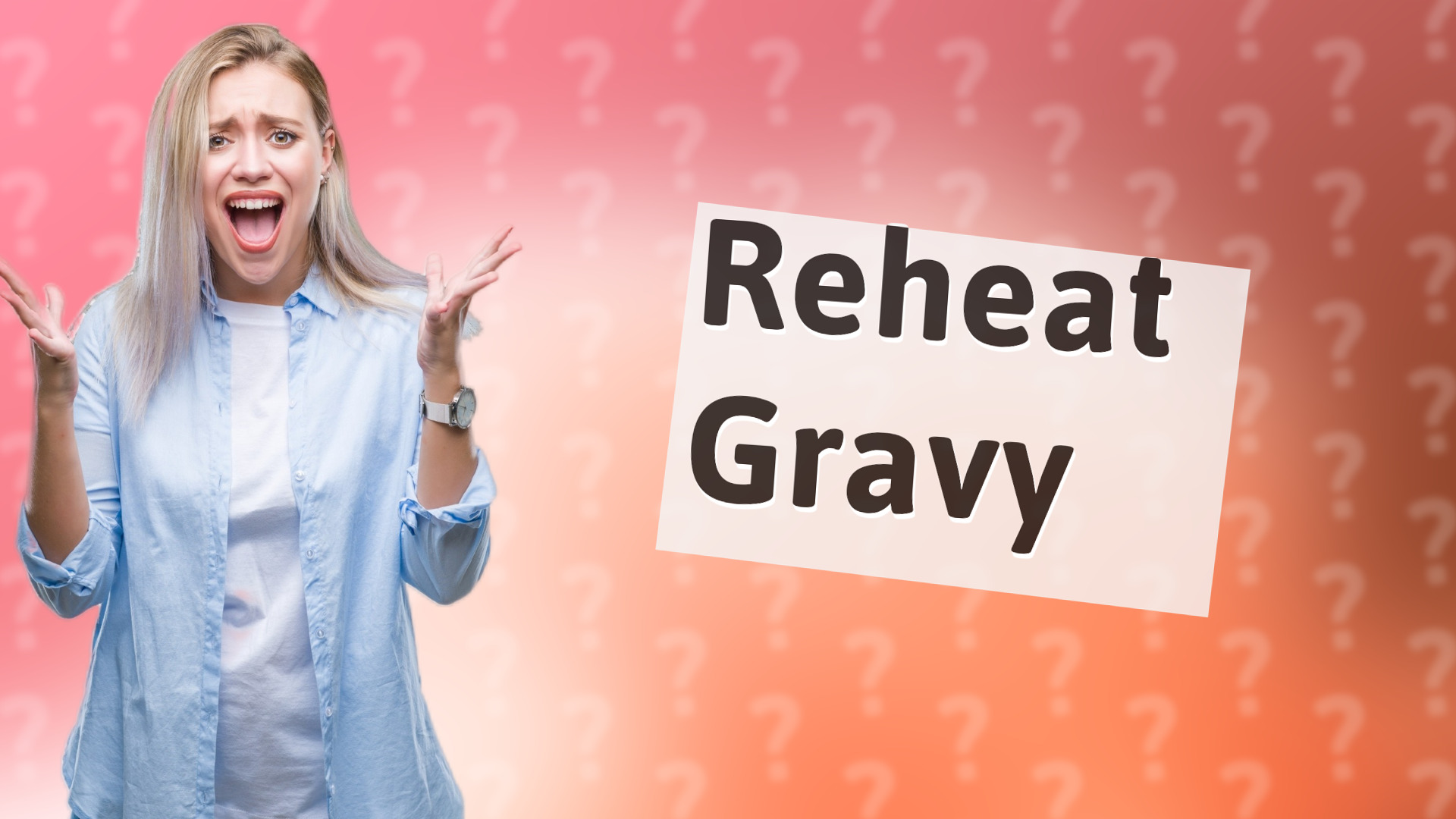 Reheat Gravy
