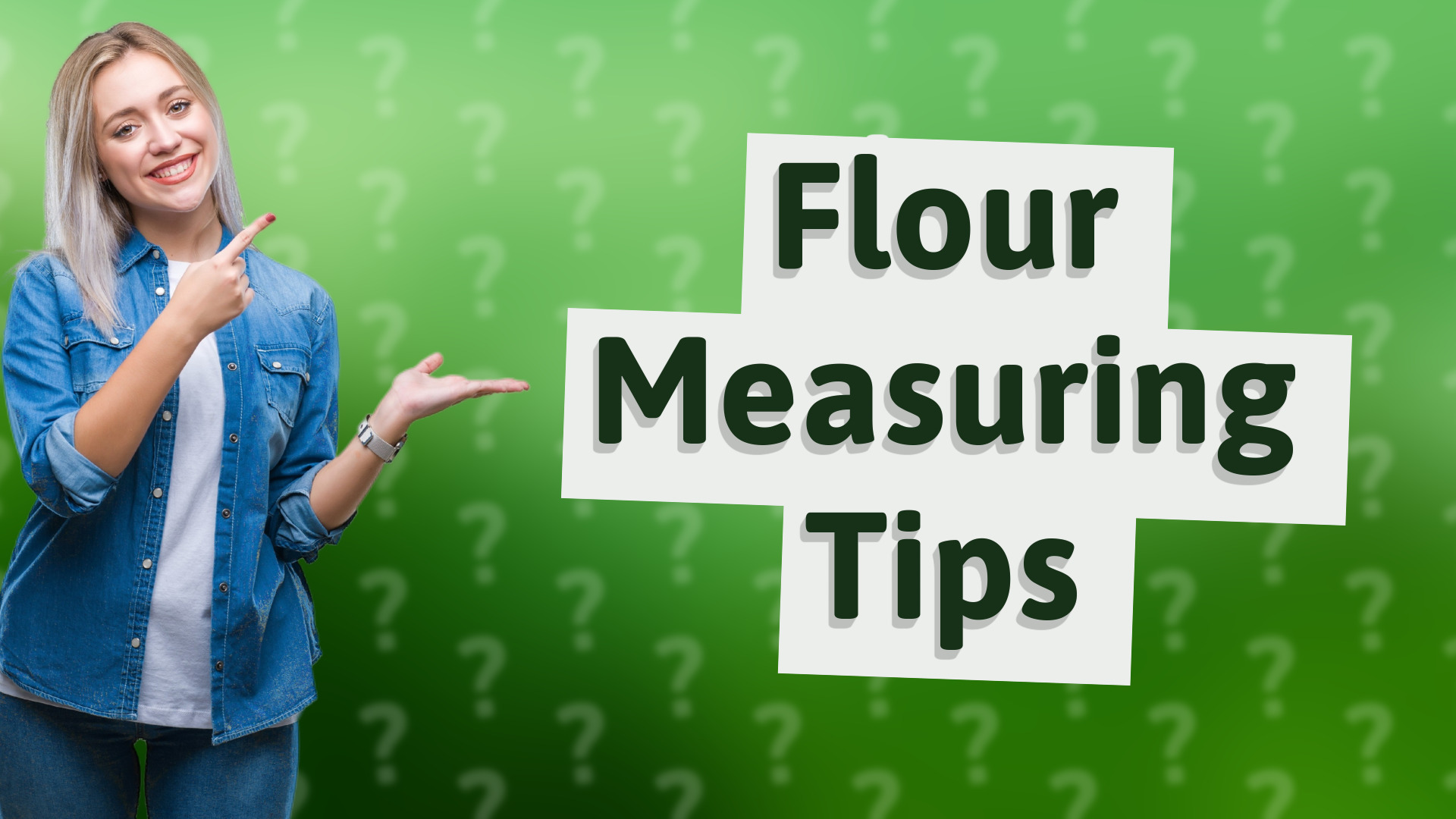 Flour Measuring Tips
