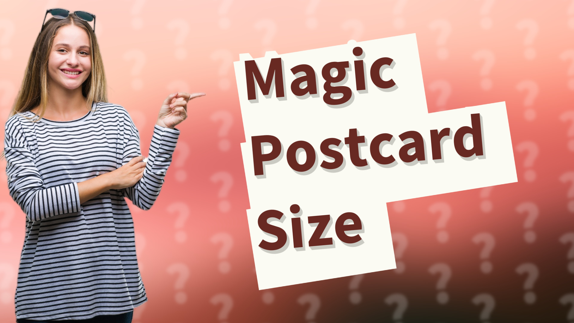 Magic Postcard Size