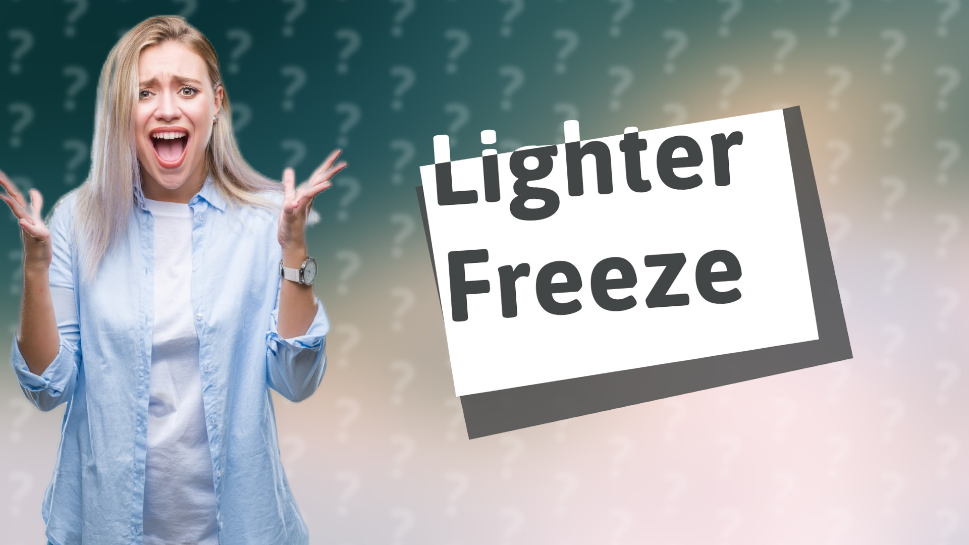 Lighter Freeze