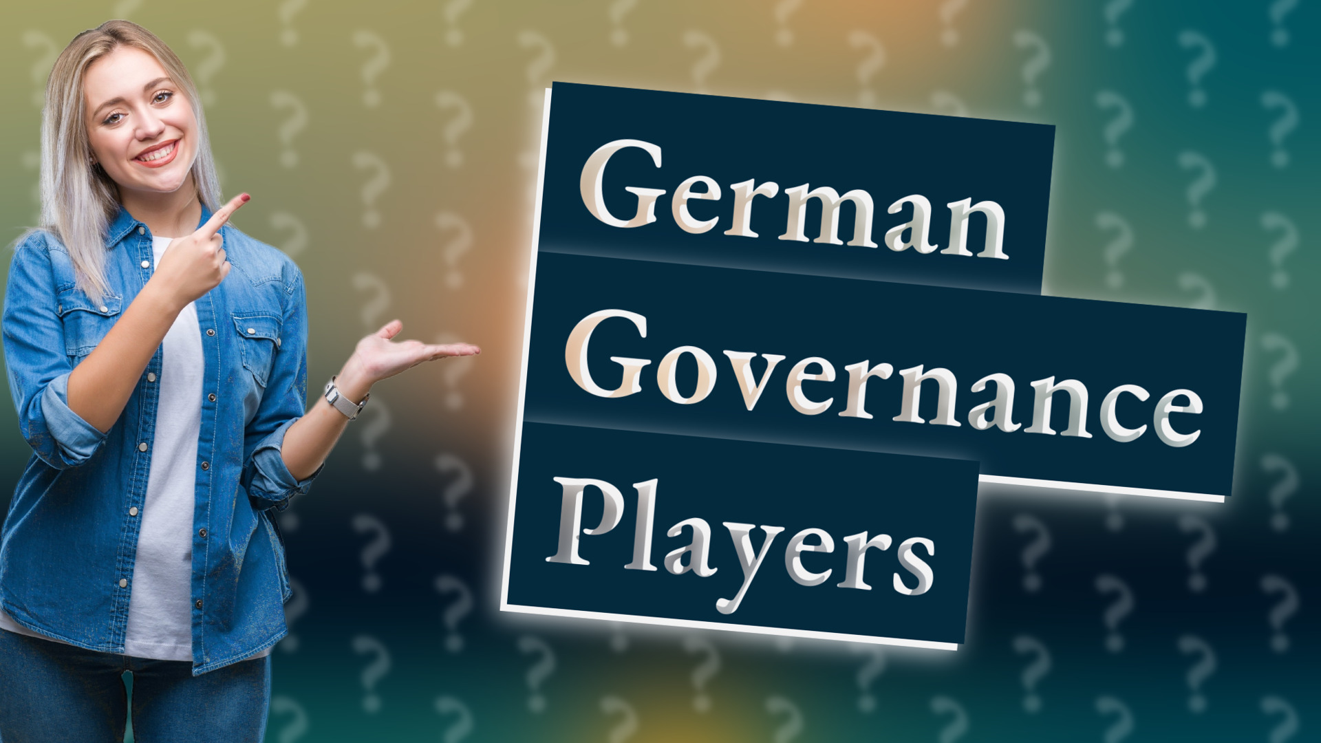 German Governance Players