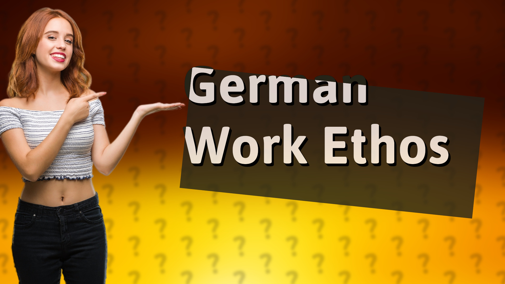 German Work Ethos