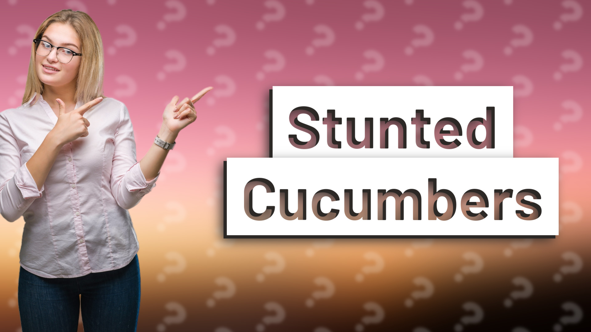 Stunted Cucumbers