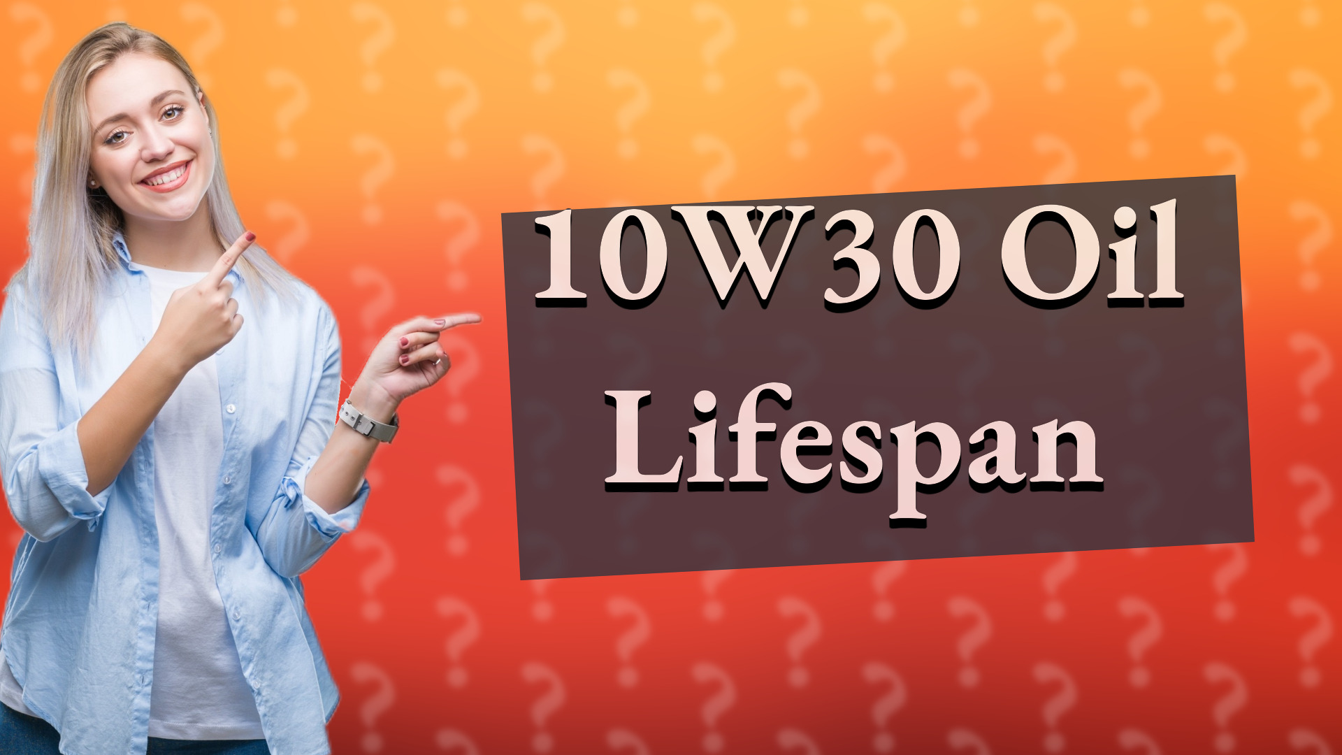 10W30 Oil Lifespan