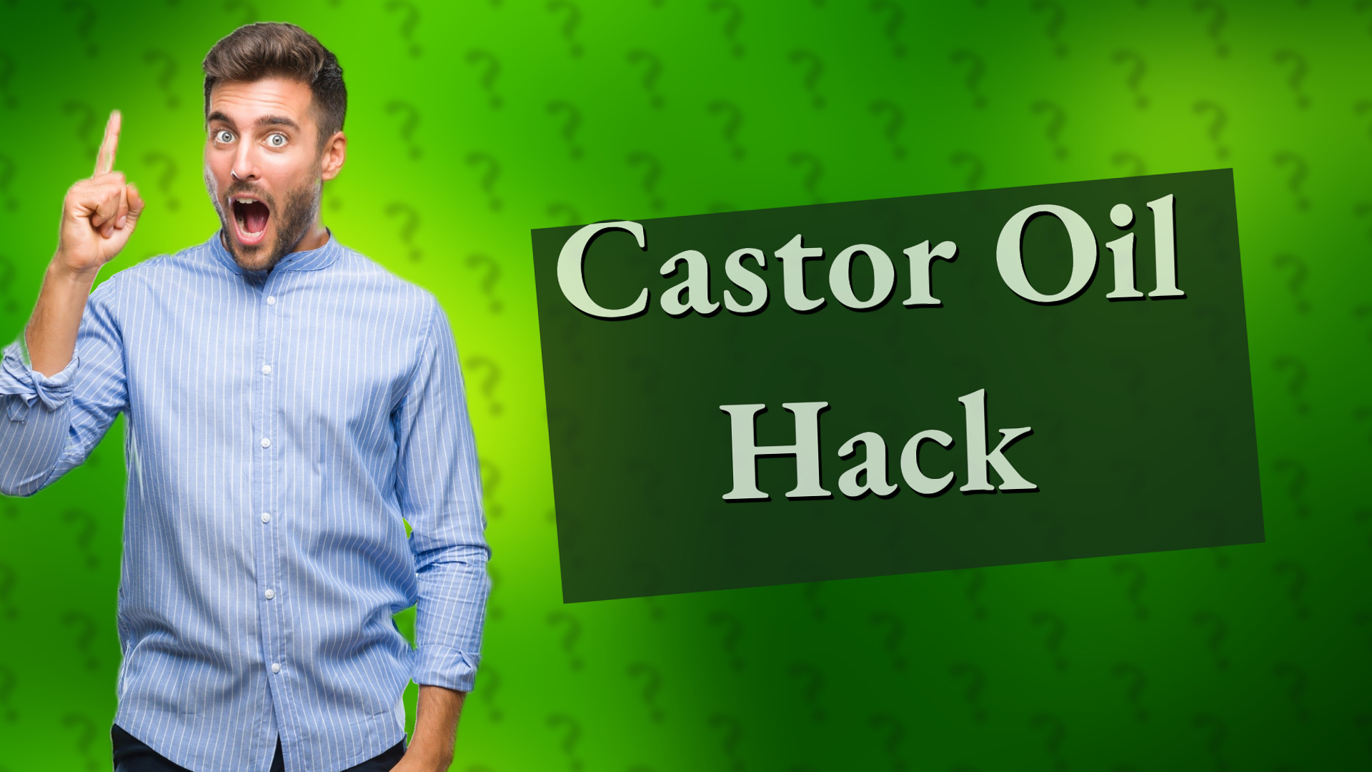 Castor Oil Hack