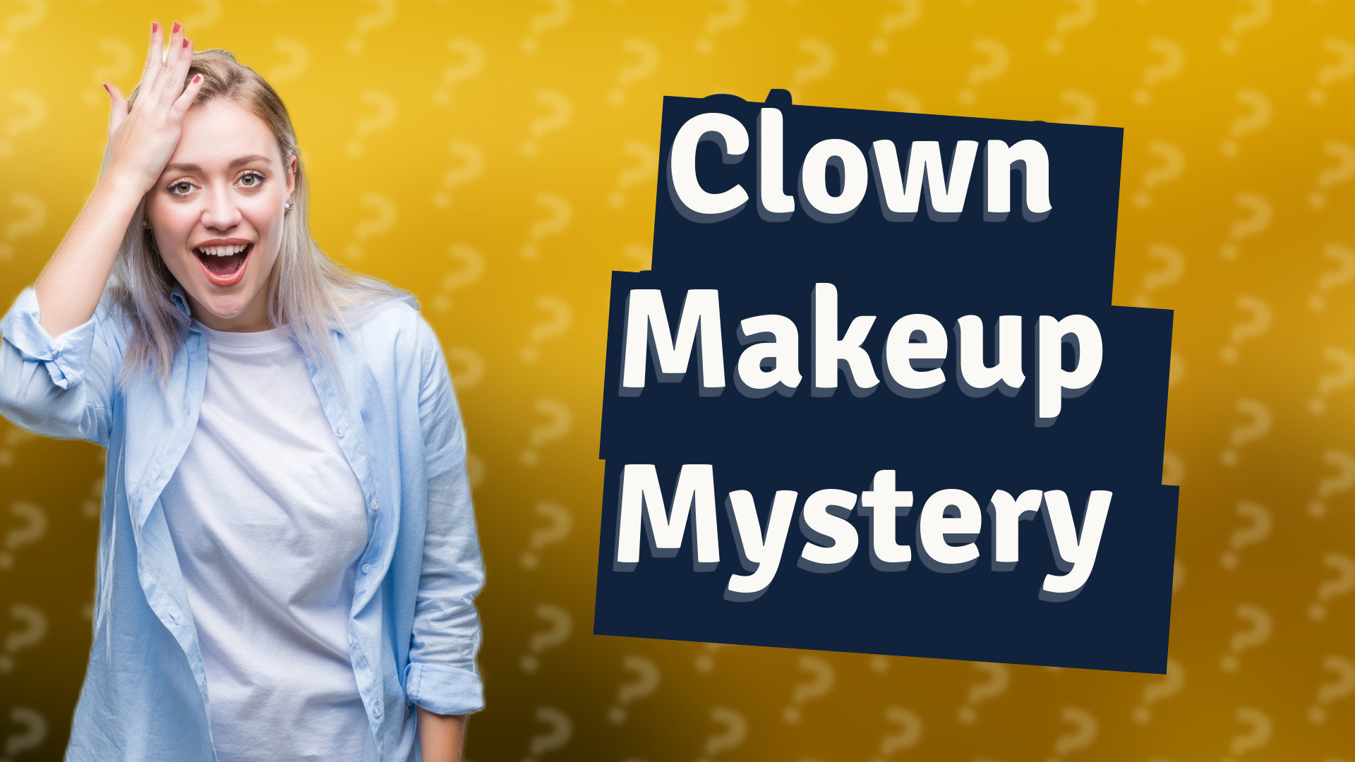 Clown Makeup Mystery