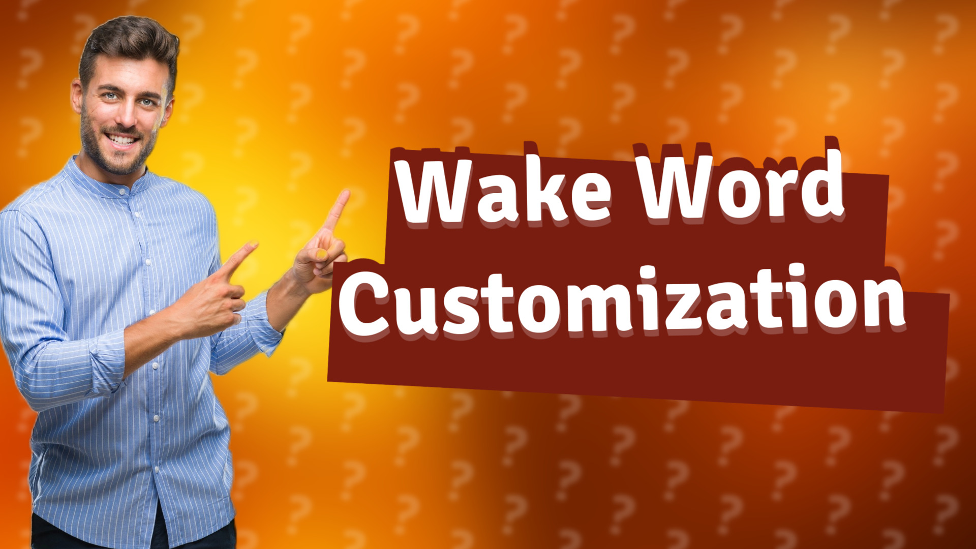 Wake Word Customization