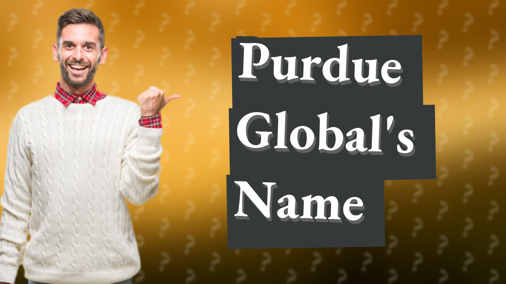 Purdue Global's Name