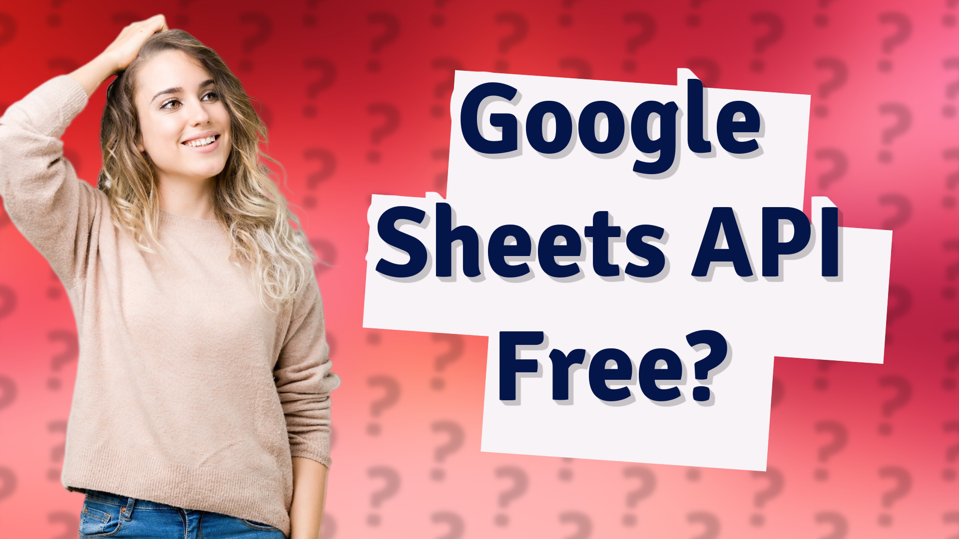 Google Sheets API Free?