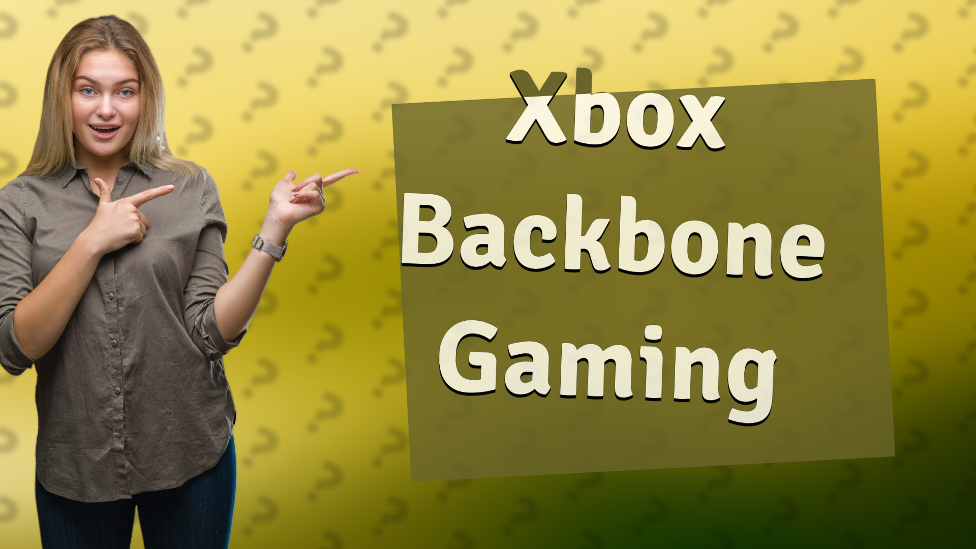Xbox Backbone Gaming