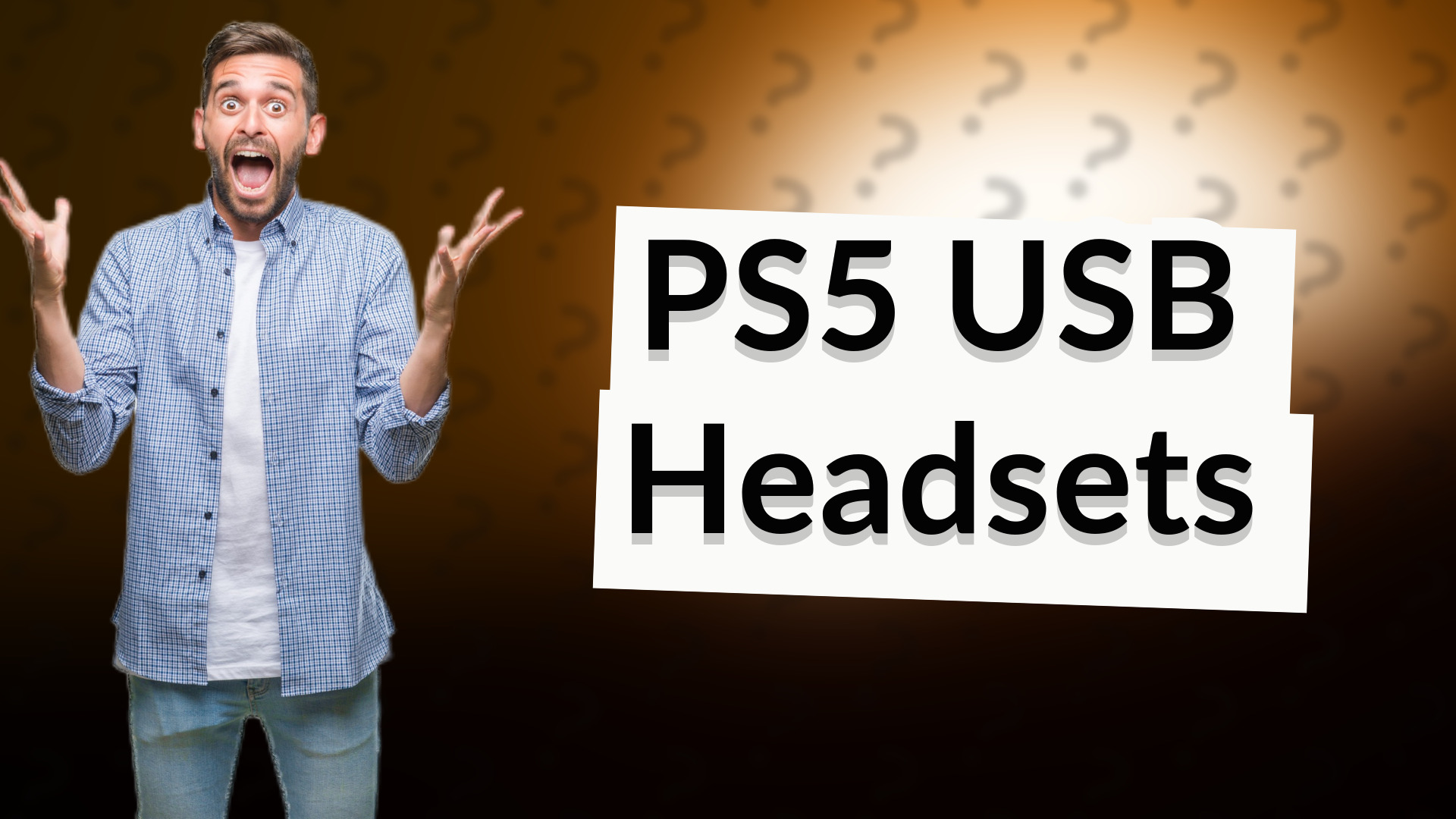PS5 USB Headsets