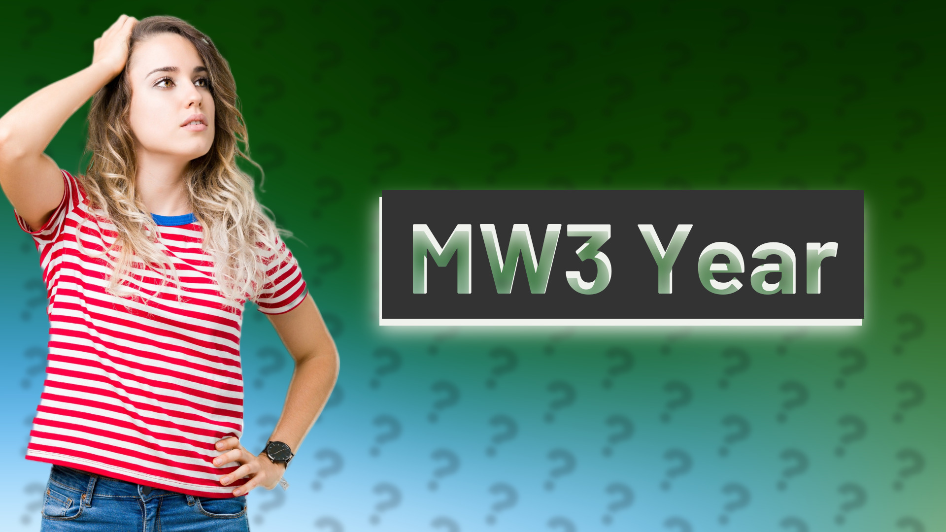 MW3 Year