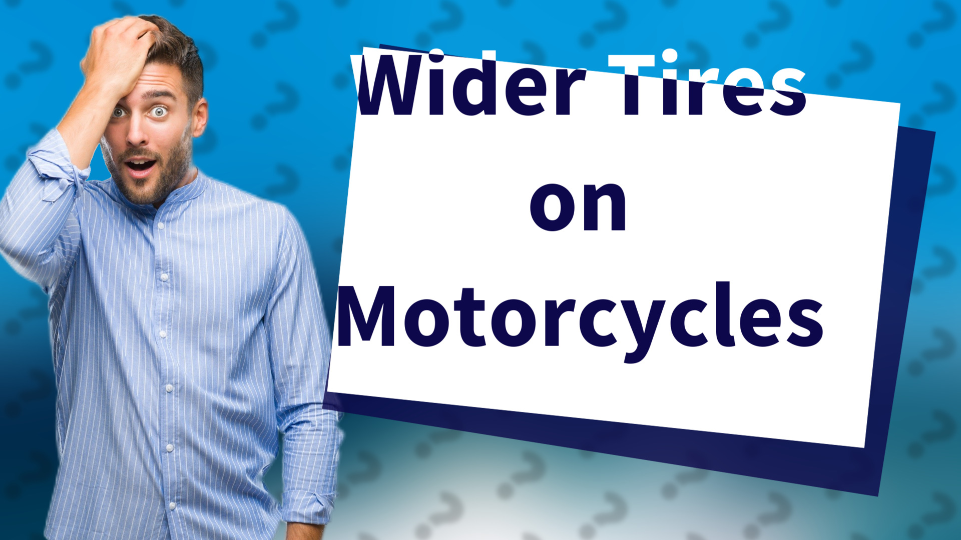 Wider Tires on Motorcycles