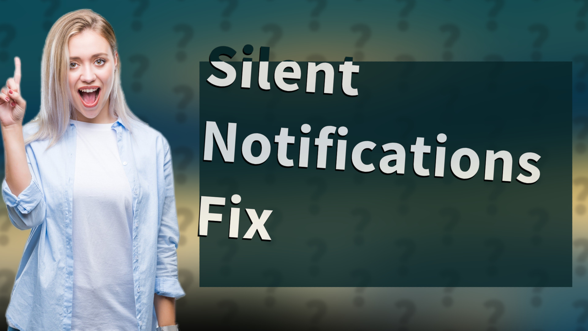Silent Notifications Fix