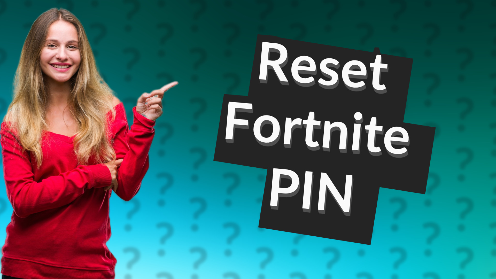Reset Fortnite PIN