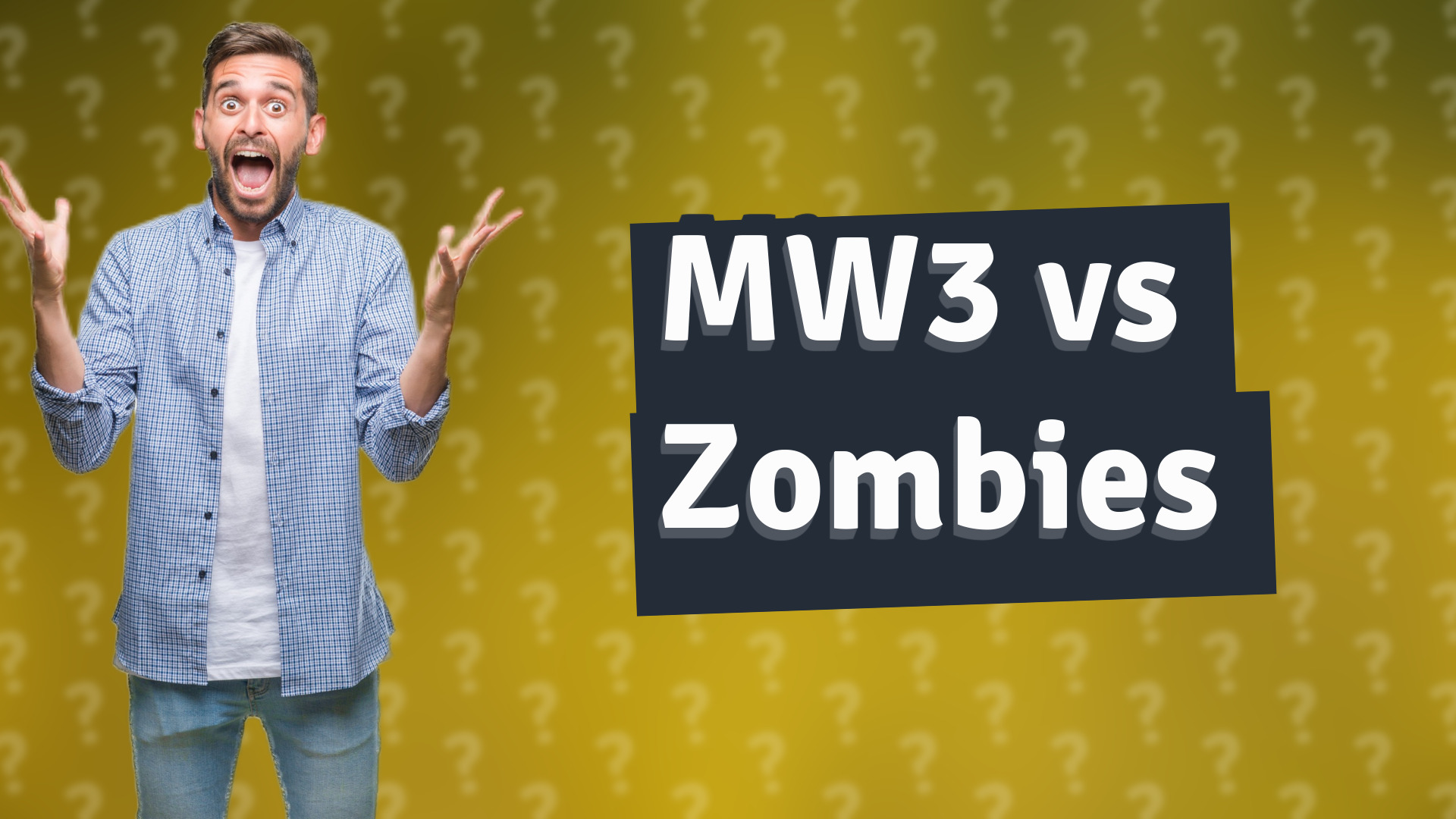 MW3 vs Zombies