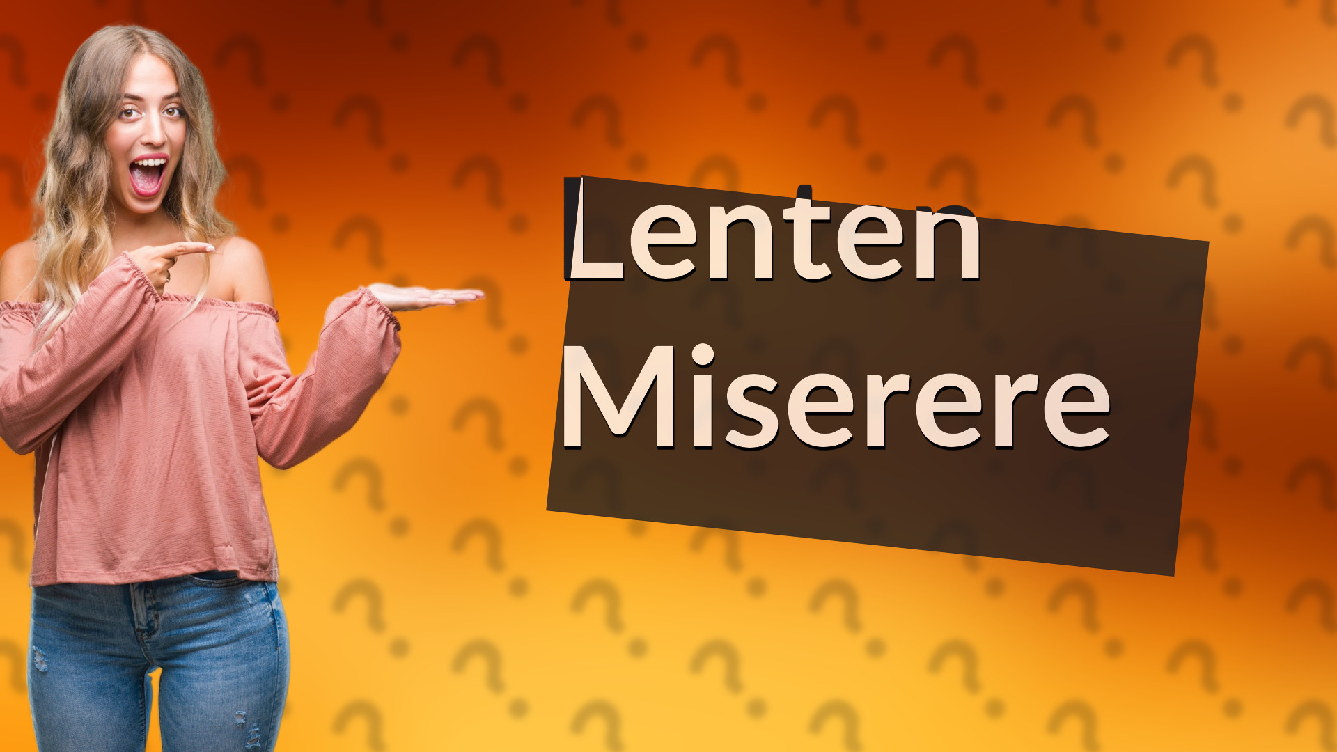 Lenten Miserere