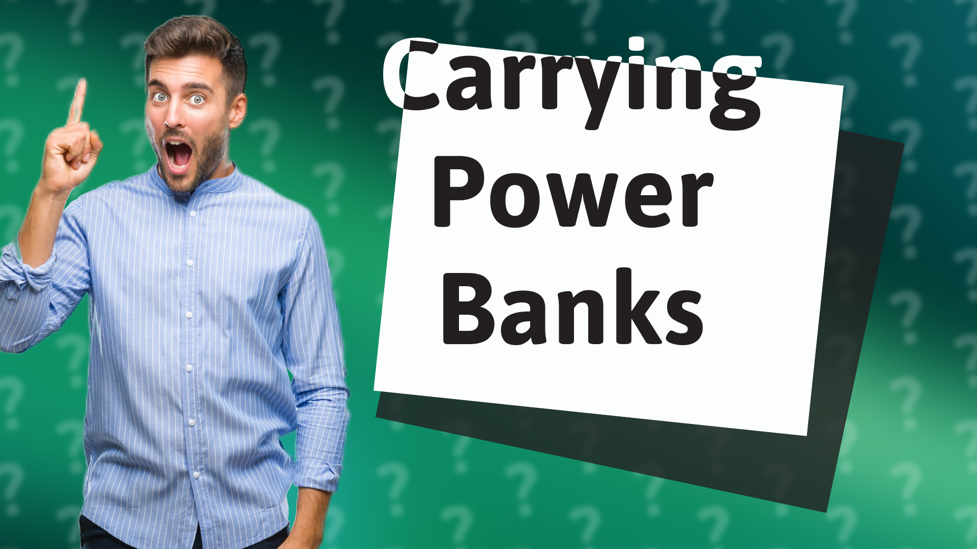 Carrying Power Banks