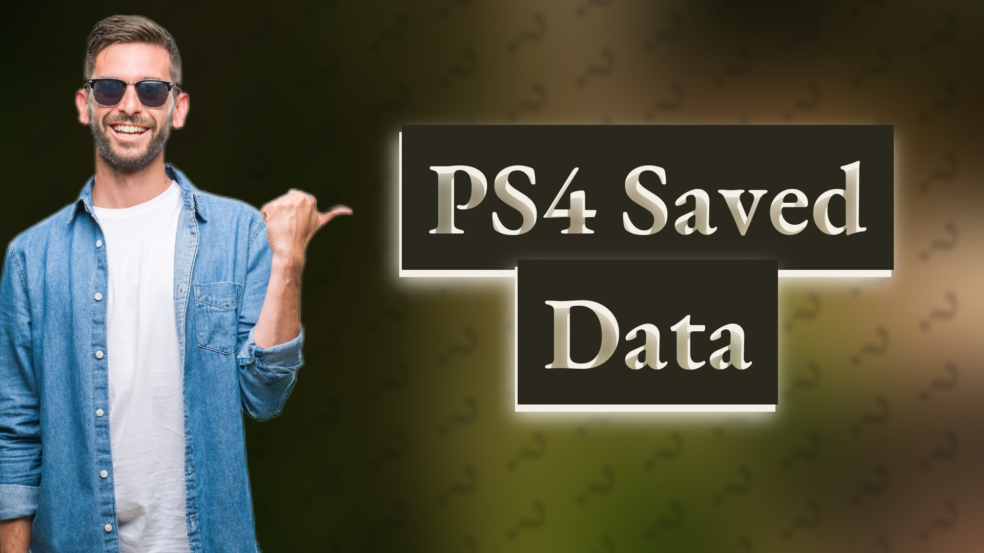 PS4 Saved Data