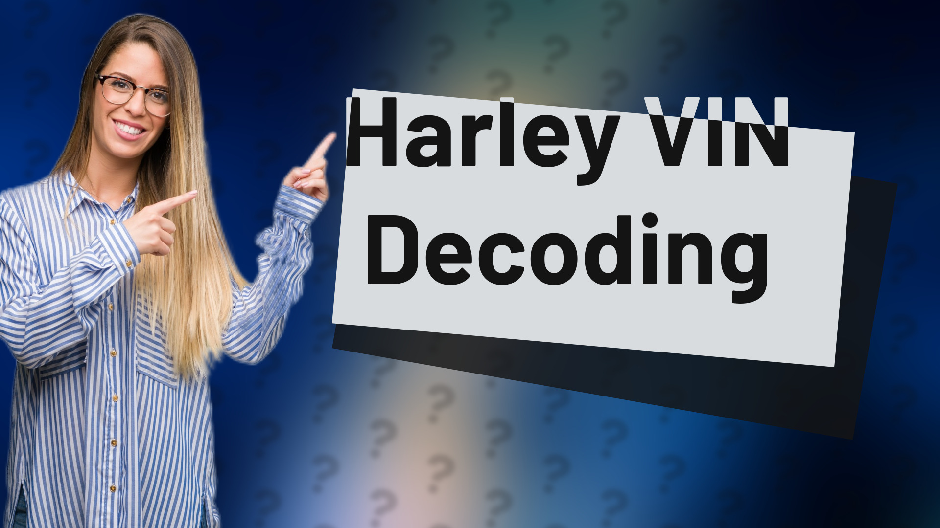 Harley VIN Decoding