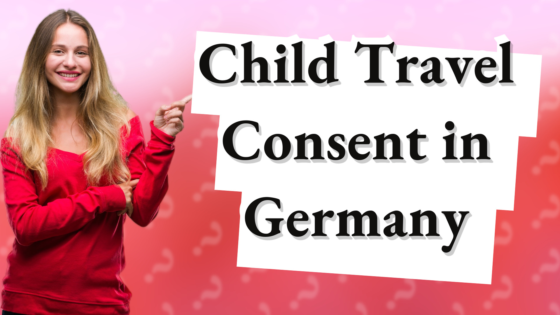 Child Travel Consent in Germany