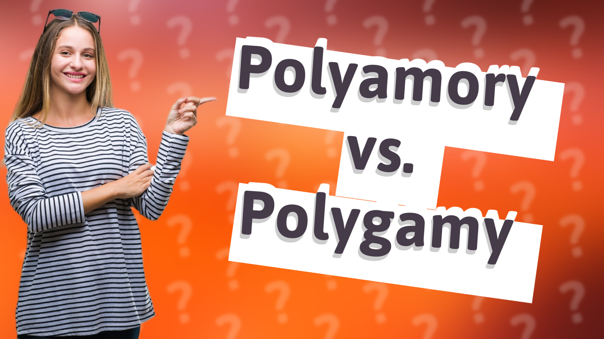 Polyamory vs. Polygamy