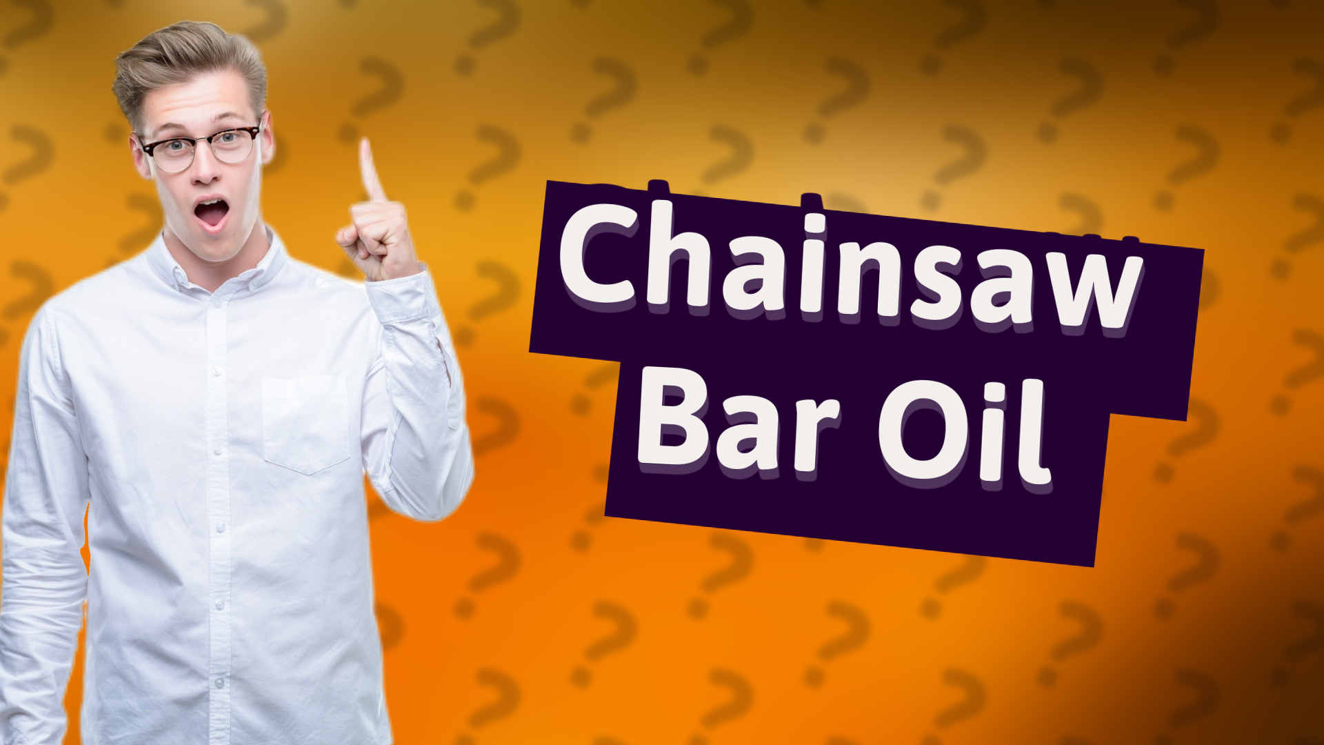 Chainsaw Bar Oil