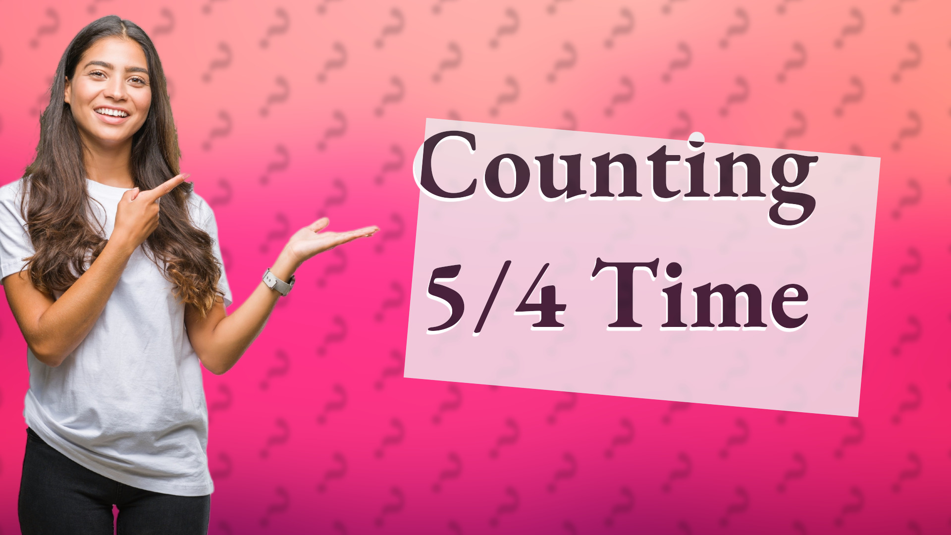 Counting 5/4 Time