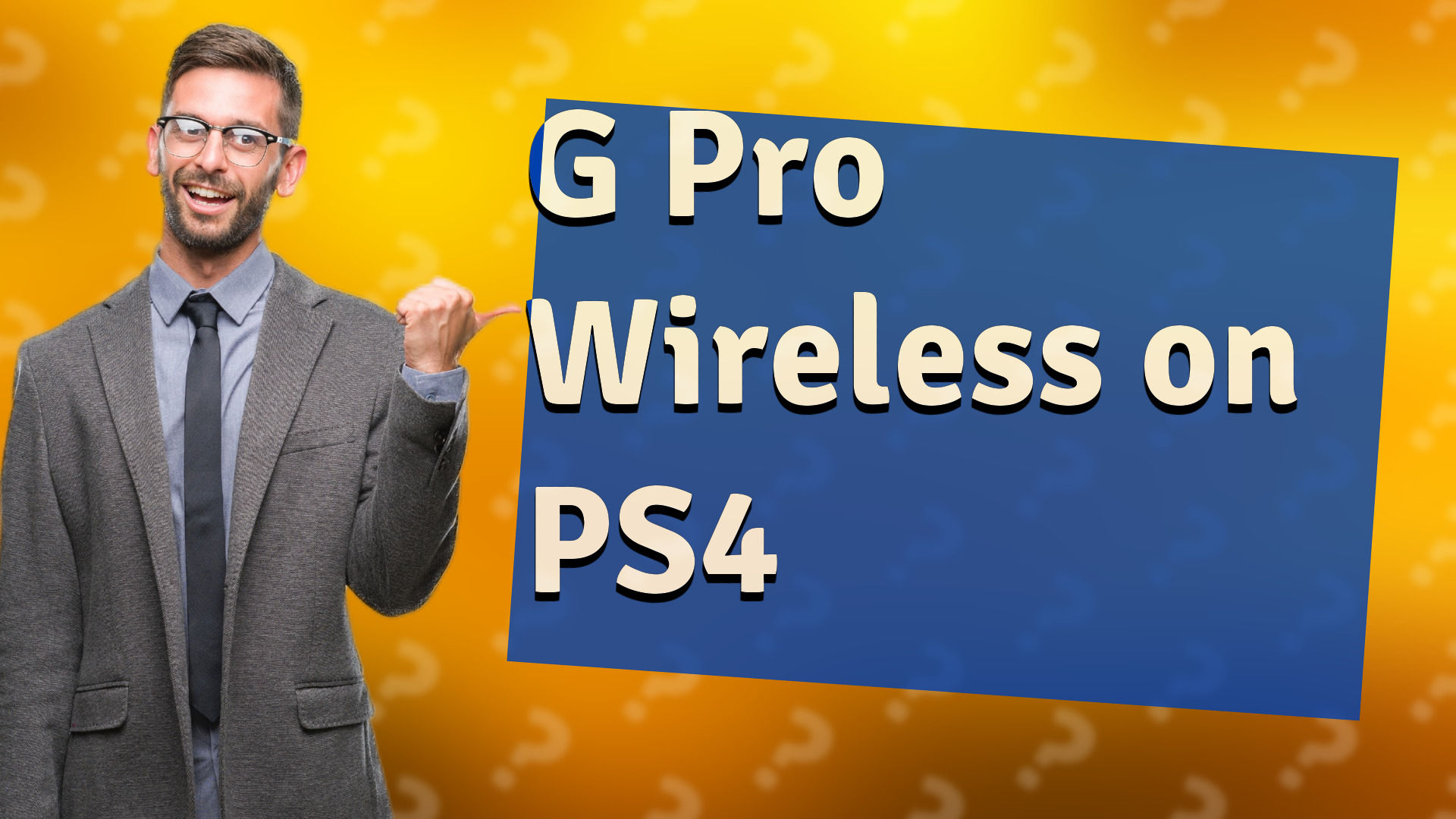 G Pro Wireless on PS4