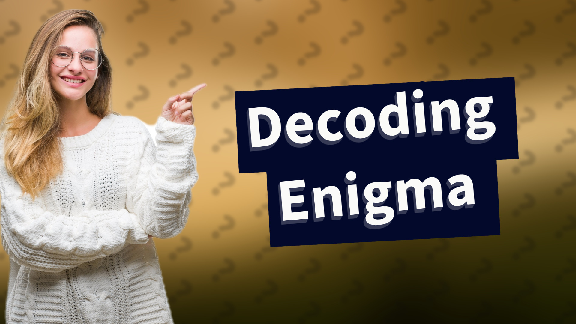 Decoding Enigma