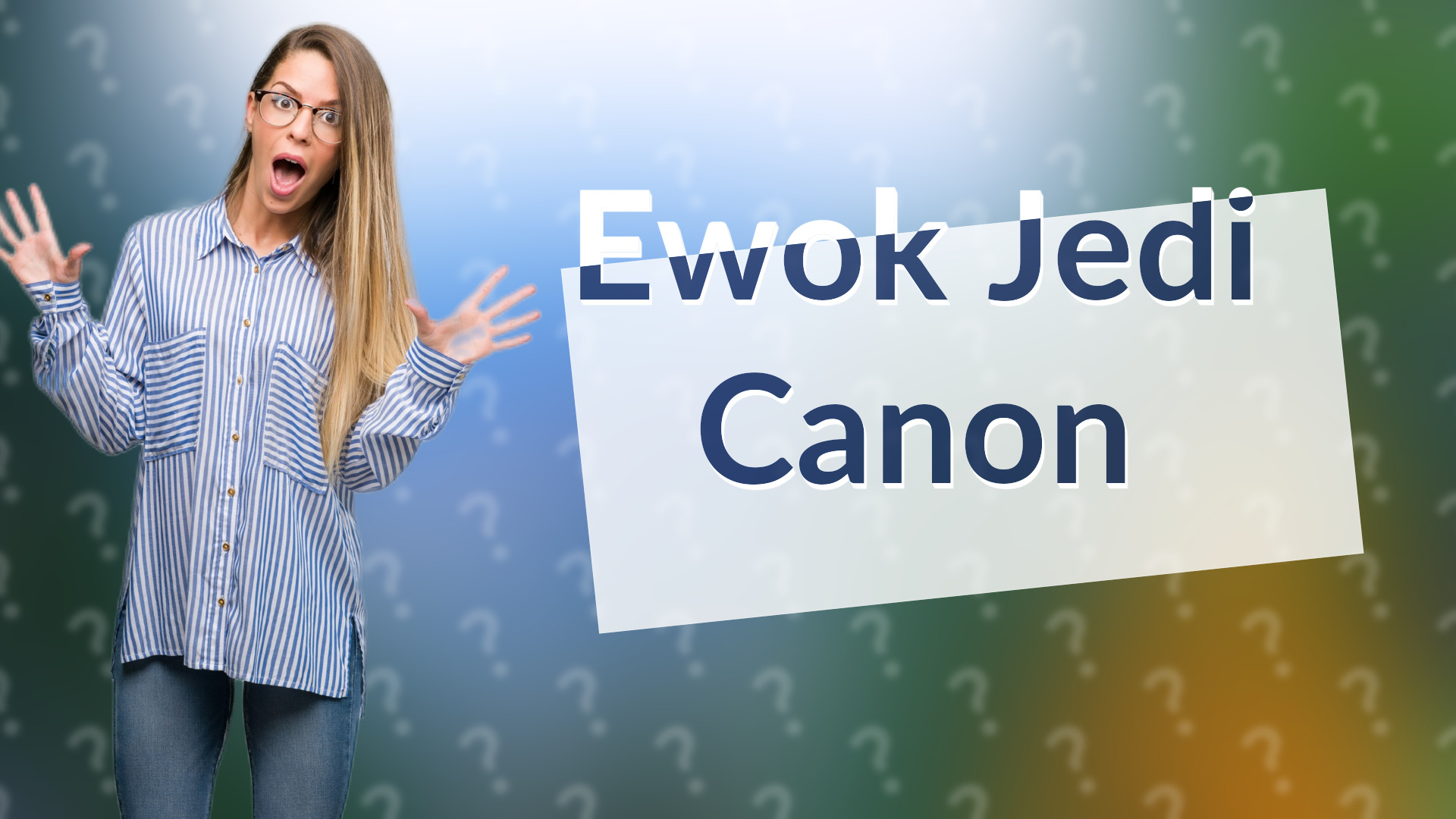 Ewok Jedi Canon
